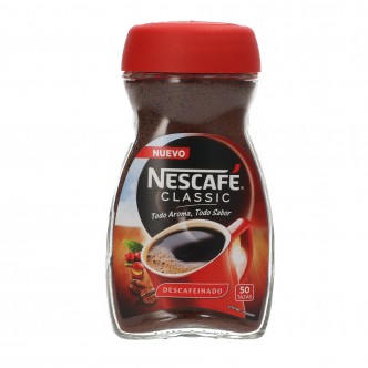 Café soluble filtre décaféiné Nescafé 100g sur