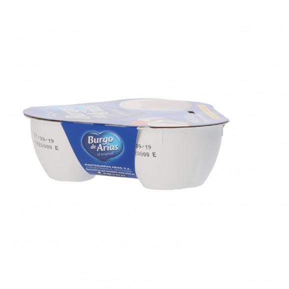 Queso de Burgos mini natural, 216 g. Arias