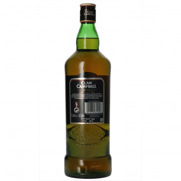 Whisky écossais, 1 l. Clan Campbell