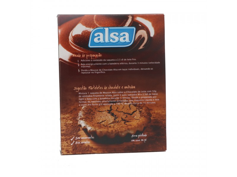 Alsa Mousse Chocolate 150g