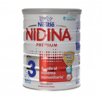 Leche Crecimiento NIDINA 3 PREMIUM, Nestlé 800g