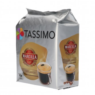  Tassimo Marcilla Cafe Largo - Cápsulas de café para