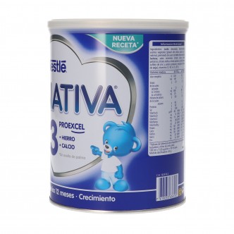 Leche Crecimiento NATIVA 3, Nestlé 800g