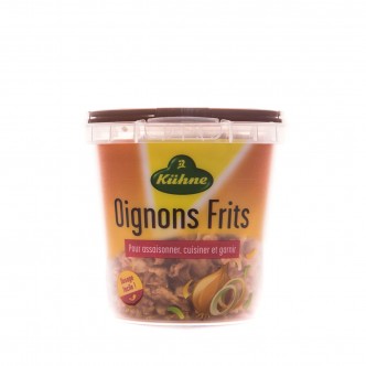 Kühne Oignons frits, pour assaisonner, cuisiner et garnir