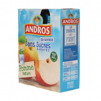 Compote de pomme nature ANDROS
