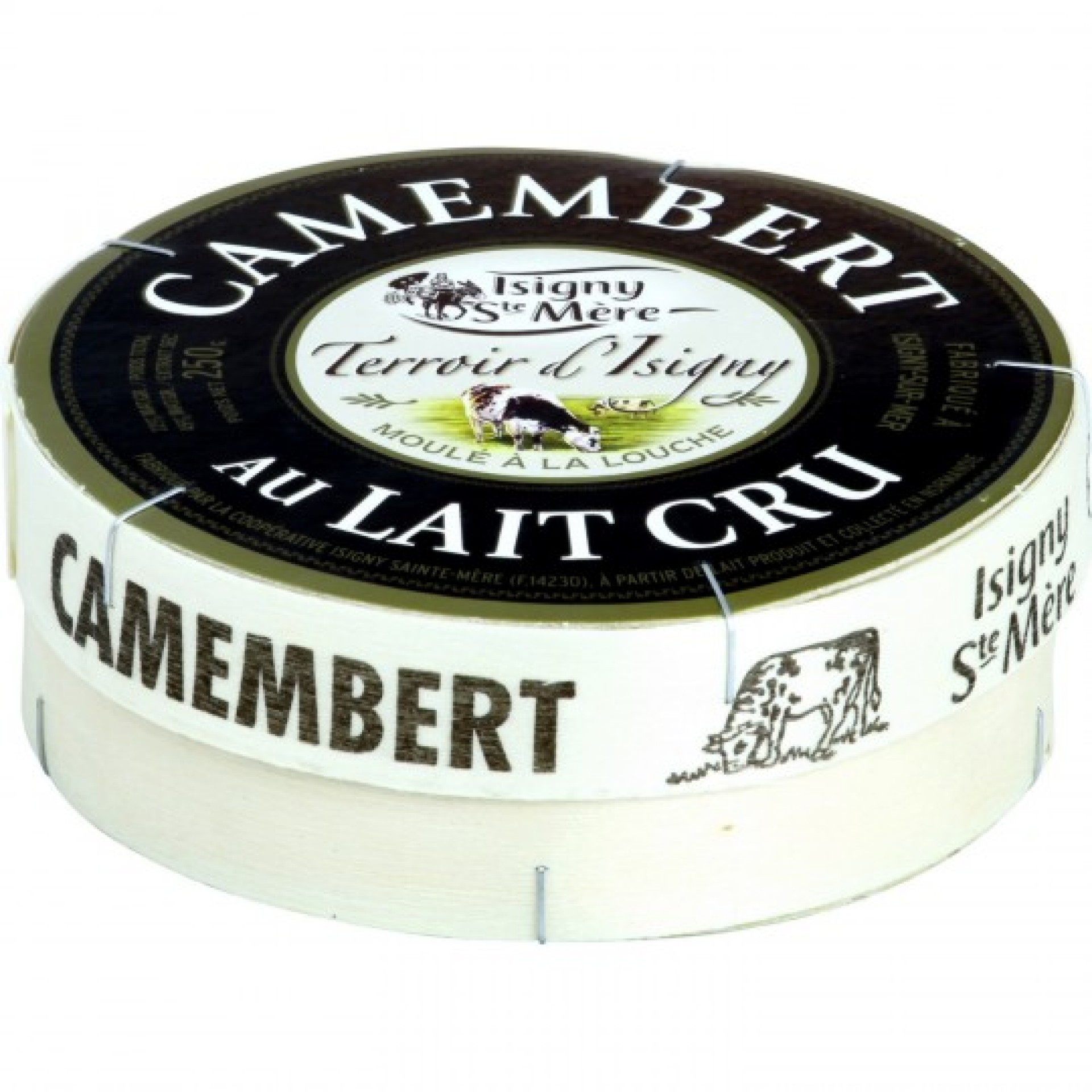 Isigny Camembert Lait Cru 22 250g 
