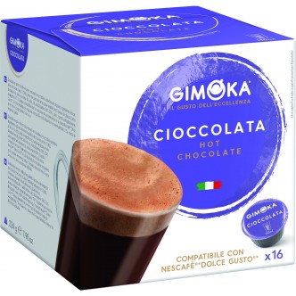 Gimoka Cioccolata compatible con las cápsulas de bebida NESCAFÉ® Dolce Gusto®  –