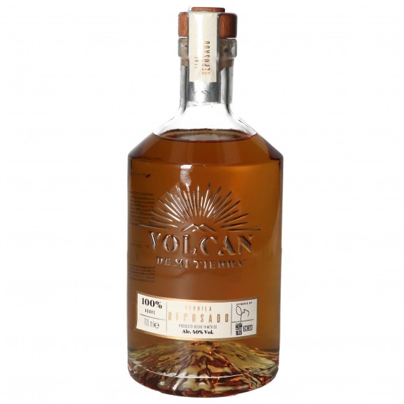 VOLCAN TEQUILA REPOSADO 70CL