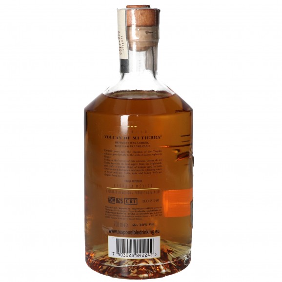 VOLCAN TEQUILA REPOSADO 70CL