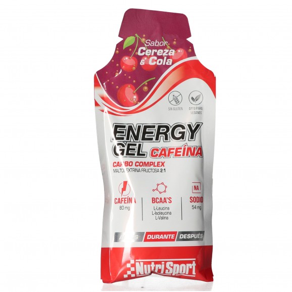 NUTRISPORT ENERGY GEL CAFEINA CEREZA 35G